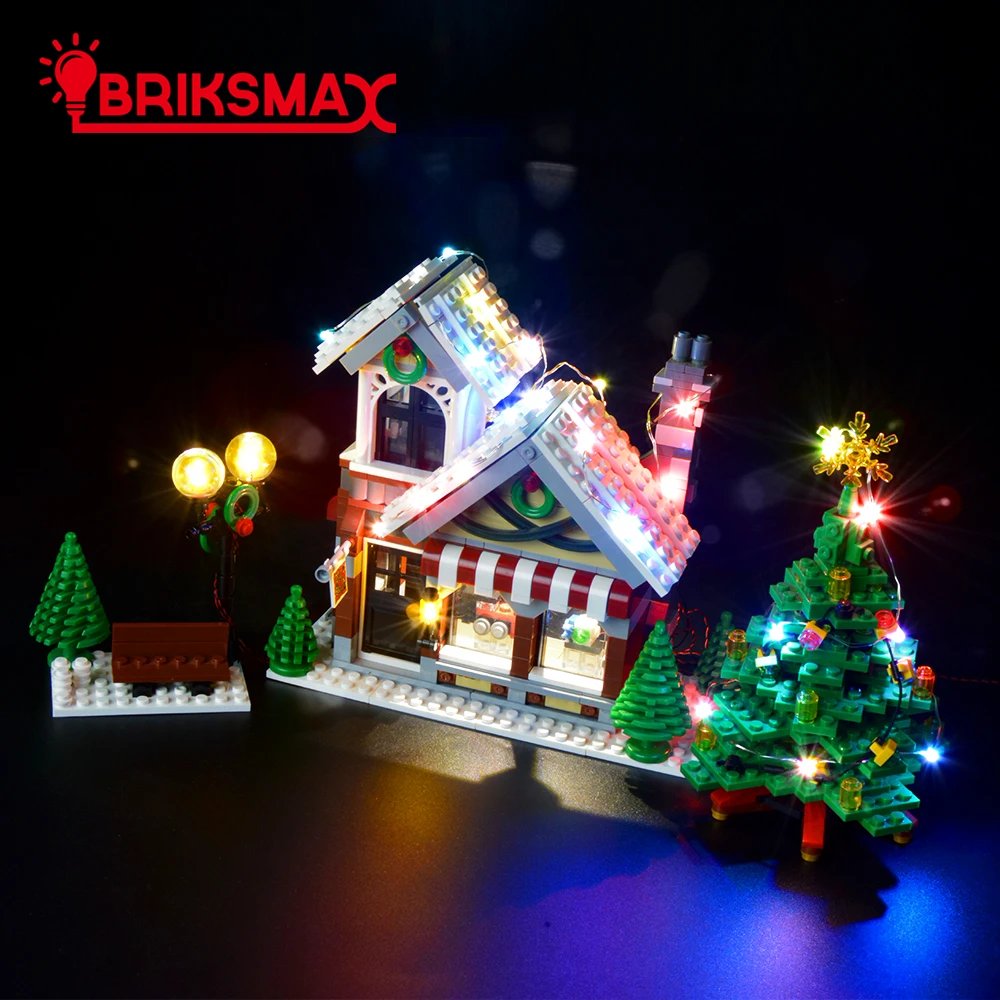 

BriksMax Led Light Kit For Creative Series Christmas Winter Toy Shop Building Blocks Light Set Compatible With 10249