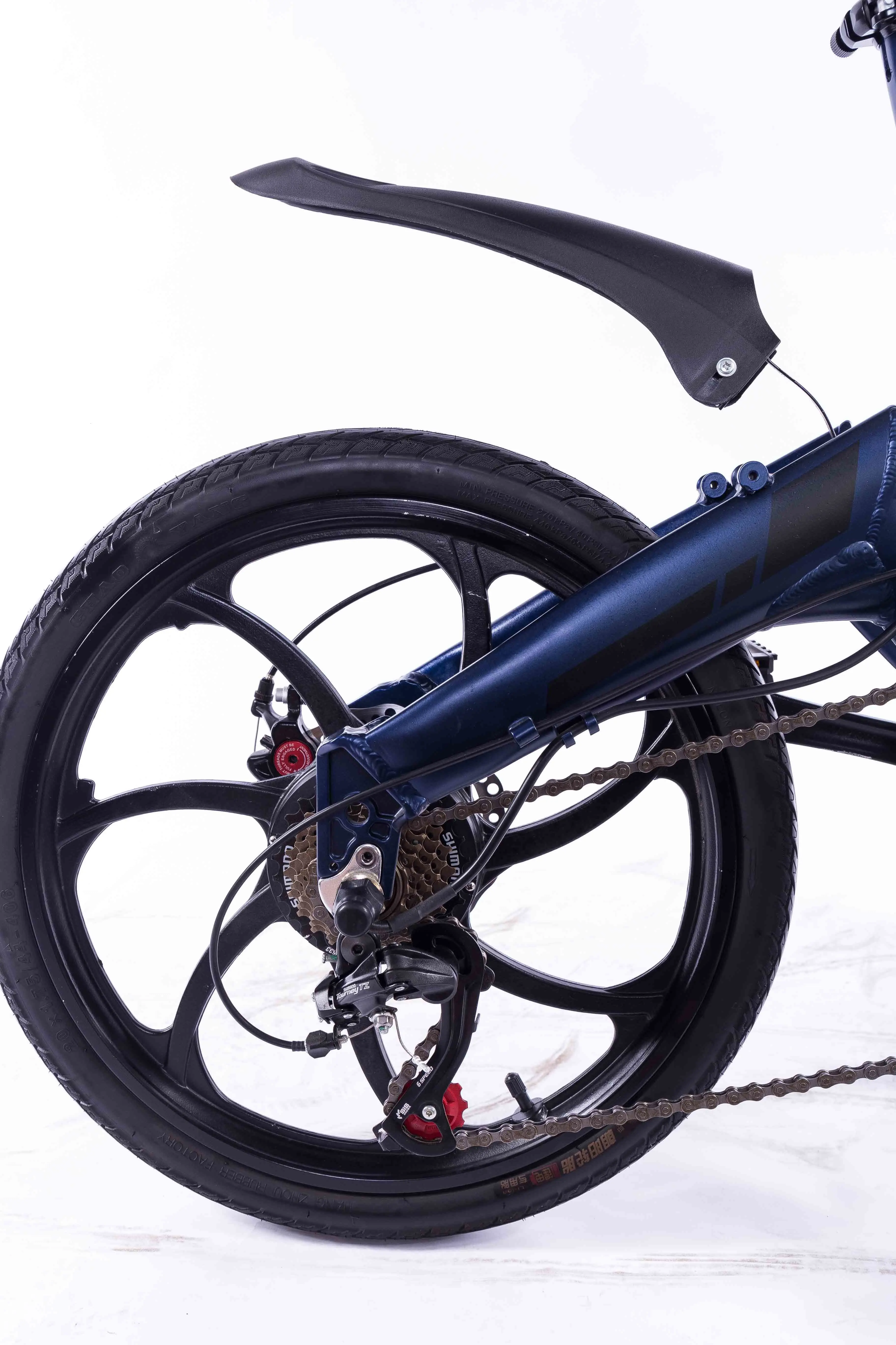 20inch M3(7-speed) electric bicycle 48V 350W fold frame hidden lithium battery e bike bicycle for Men Women and Adult