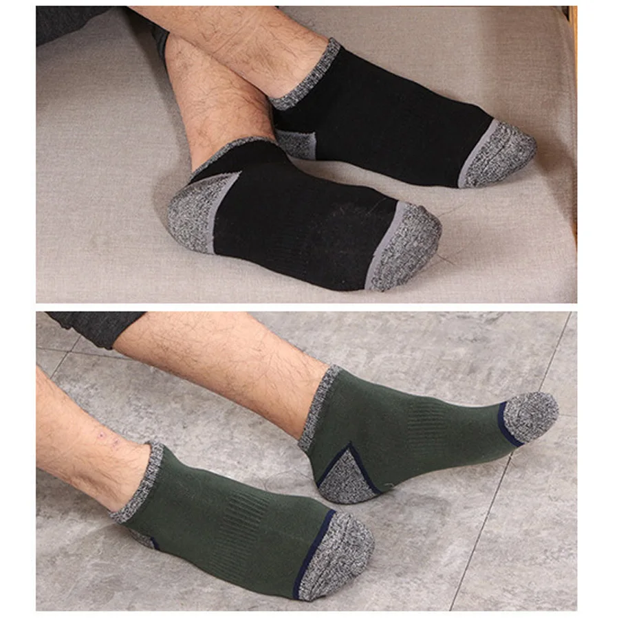 5 Pairs/Lot Sports Socks Men Ankle Japan Korea Style Running Athletic Outdoor Casual Cotton Summer Short Breathable Sock Travel running socks men ankle socks