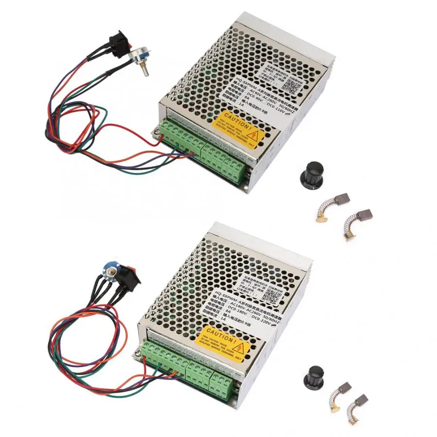 110 V/220 V электрический регулятор скорости двигателя 8A 16KHz DC электрический регулятор скорости двигателя с цифровым дисплеем