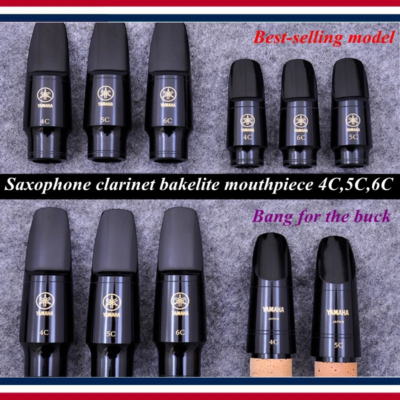 

Saxophone accessories - Saxophone Clarinet bakelite mouthpiece , 4C 5C 6C YAMHA Best-selling model - Saxophone parts