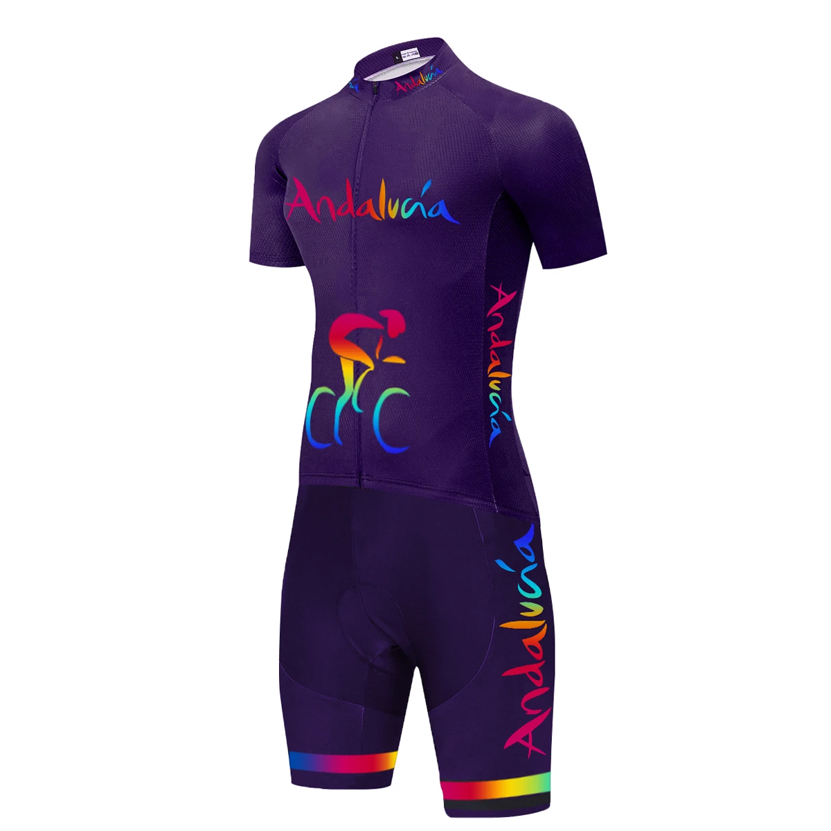 Andalucia Triathlon Skinsuits Mens Cycling Set Mtb Team Jumpsuit Kits