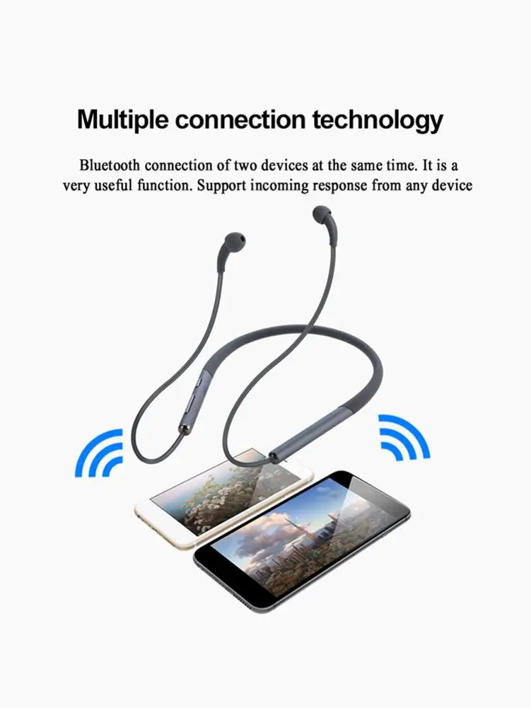 Handsfree Bluetooth 5,0 технология воздушной проводимости радиационной защиты здоровья наушники 26H долгий режим ожидания многоцветные спортивные головные уборы