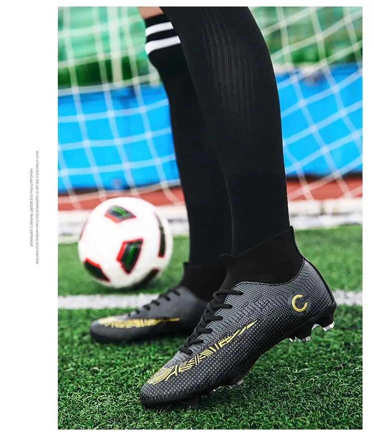Мужские футбольные бутсы Superfly 7 Elite SE FG CR7 детские футбольные бутсы Роналду футбольные бутсы Tacos de futbol носок 360 вязанный ACC