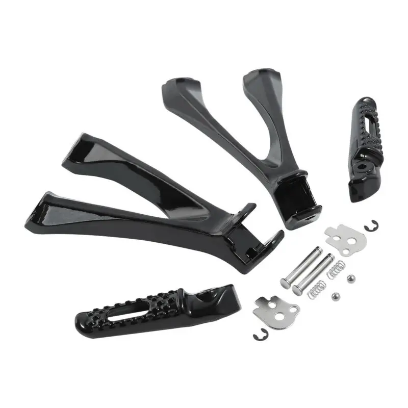 Motorcycle Rear Passenger FootPeg Footrest Bracket Set For HONDA CBR1000RR 2004-2008 2007-18 motorcycle accessories,motorcycle footrests,motorcycle foot pedals