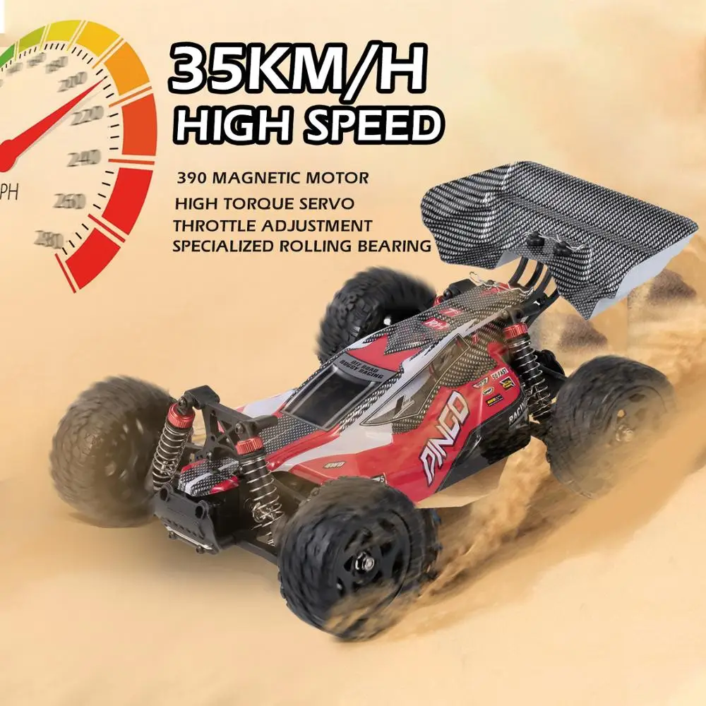REMO 1651 1/16 2,4G 4WD RC автомобиль 390 мотор 35 км/ч высокая скорость крутящий момент сервопривод 1500 мАч батарея RC багги гоночный внедорожный Дрифт автомобиль