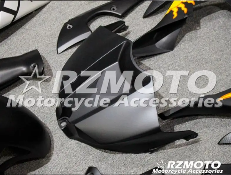 ABS форма мотоцикла Обтекатели подходят для Yamaha YZF-1000-R1 2009 2010 2011 09 10 11 обтекатель кузова Набор матовый черный серебристый