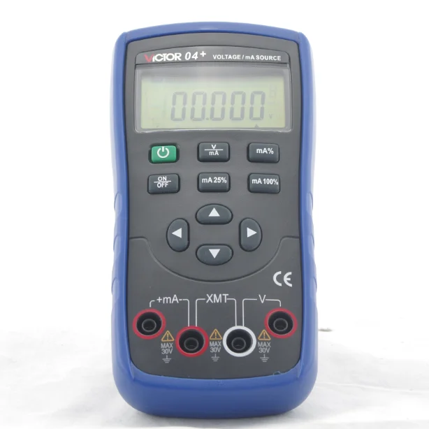 Температура VC01+/термопара VC02+/RTD термостойкость VC03+/напряжение/mA Ток Напряжение VC04+/петля калибратор 05+ источник