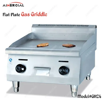 

GH24 Gas Griddle Flat Plate LPG gas grill Stainless Steel Flat Plate Griddle Teppanyaki Steak Grill