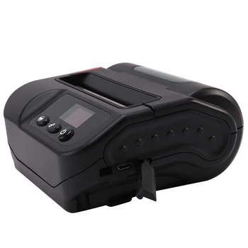 

Thermal Label Printer Printer Qr Code Sticker Barcode Thermal Adhesive Clothing Label Printers 80mm for Printing EU Plug