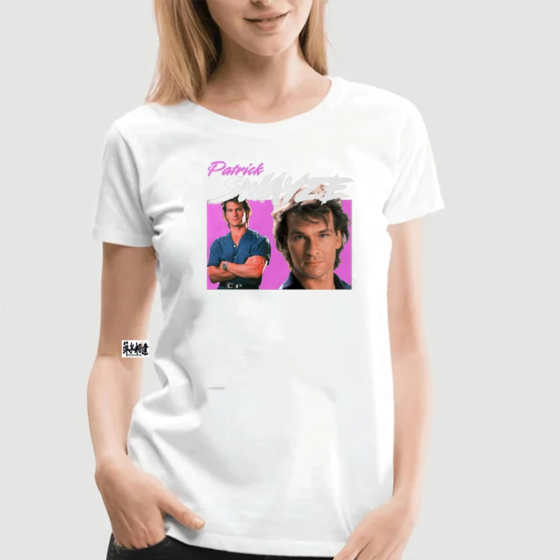 Patrick Swayze 90s Vintage Unisex Black 