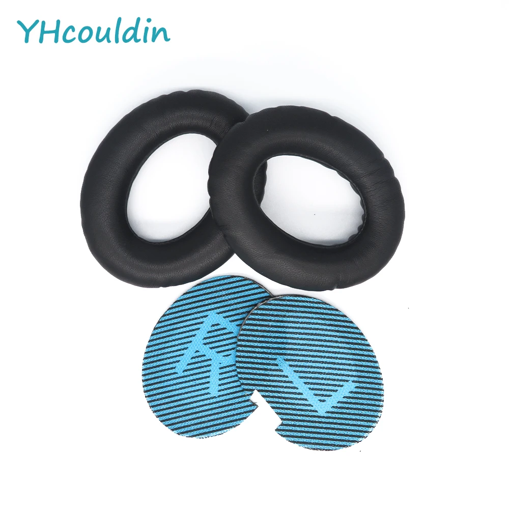 YHcouldin Sheepskin Earpad For Bose QC2 Headphone Ear Pads Replacement Pads Headset Ear Cushions