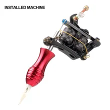 Клеймо татуировки Полный комплект татуировки 2 татуировки машины 1 источник питания 10 чернил 2 ручки 20 иглы татуировки TK265