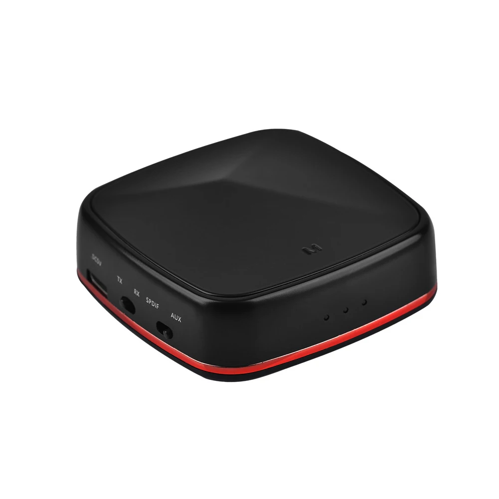 Волоконно-оптический Bluetooth аудио адаптер для ТВ ПК домашняя звуковая система мини стерео динамик ABS Aux APTX приемник передатчик HD музыка