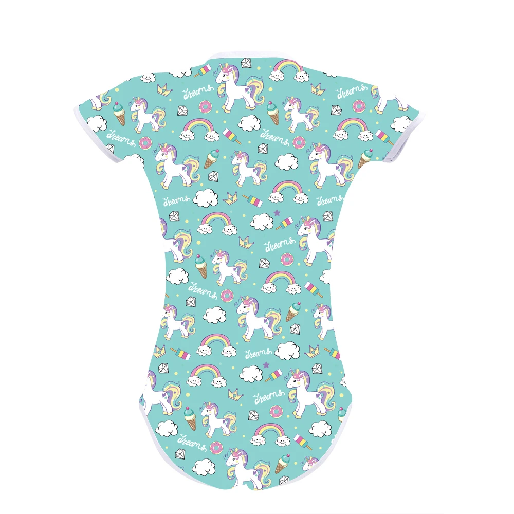 Adult Baby Oneise Snap Crotch Romper ABDL Diaper Onesie Pajamas kigurumi pajamas onesies cosplay pajamas onesies women bodysuit sleep wear set flannel pajamas onesies floral print pajama romper