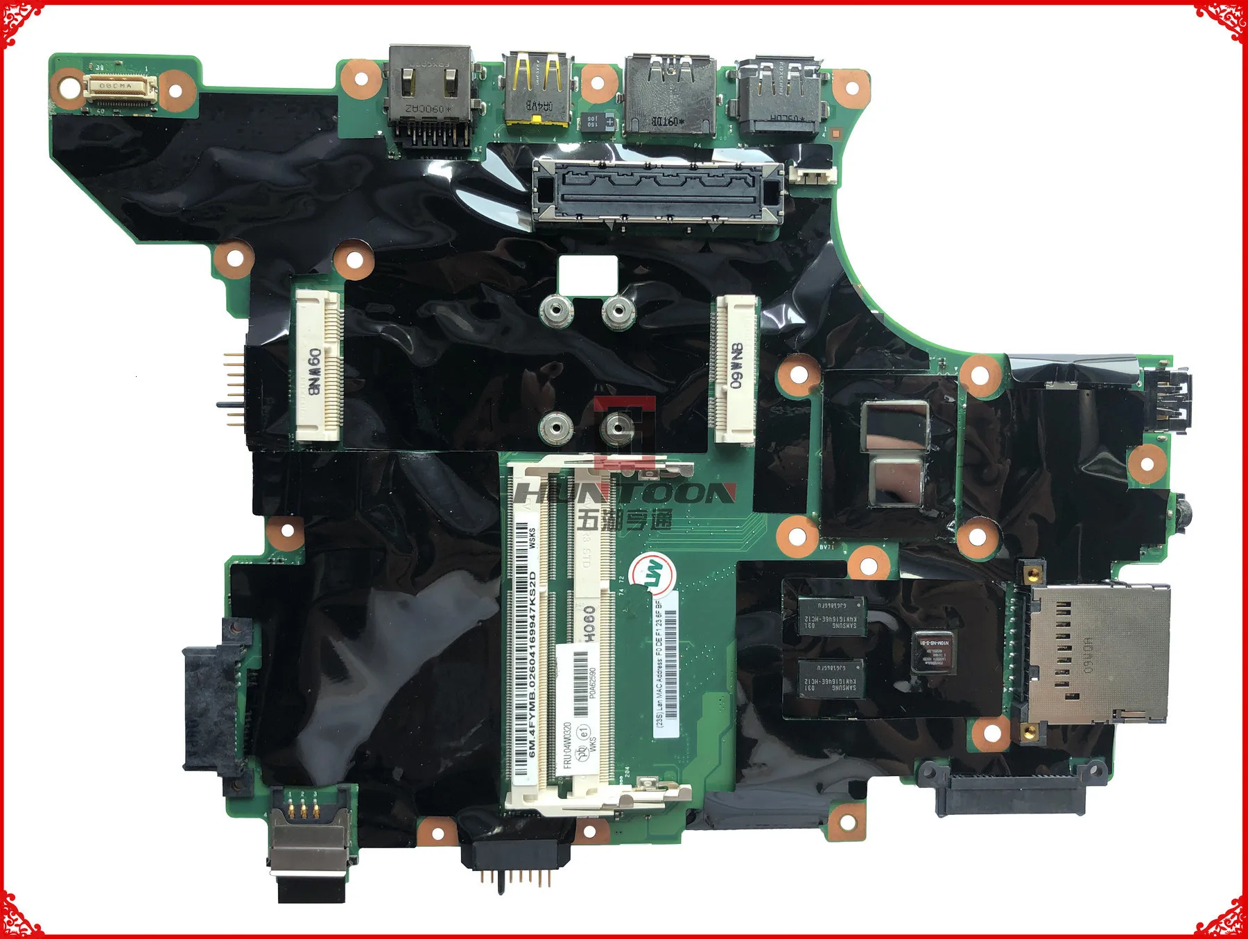 04W0320 для IBM lenovo Thinkpad T410S системная плата в сборе FRU 04W1911 процессор Intel Core i5-580M 512 Мб видеокарта