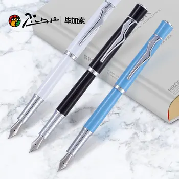 

Picasso 969 Metal Fountain Pen Matte Barrel Iridium 0.5mm Ink Pen Office Business Writing Gift Ink Pen