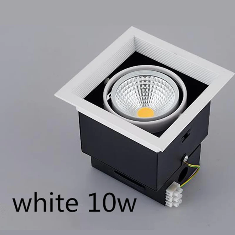 1X светодиодный потолочный светильник с регулируемой яркостью 10 Вт 20 Вт 30 Вт 110 В-220 В Встраиваемый светодиодный настенный Точечный светильник с драйвером для дома светильник ing