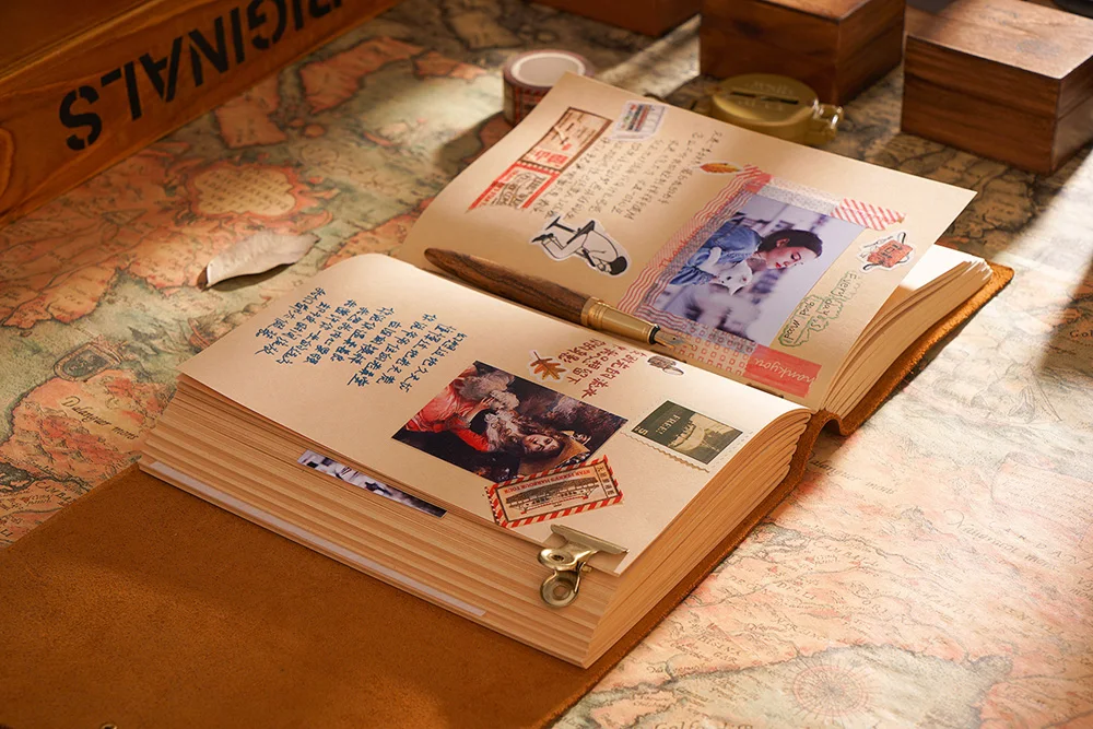 diy diário pessoal criativo estudante sketchbook escola escritório presente