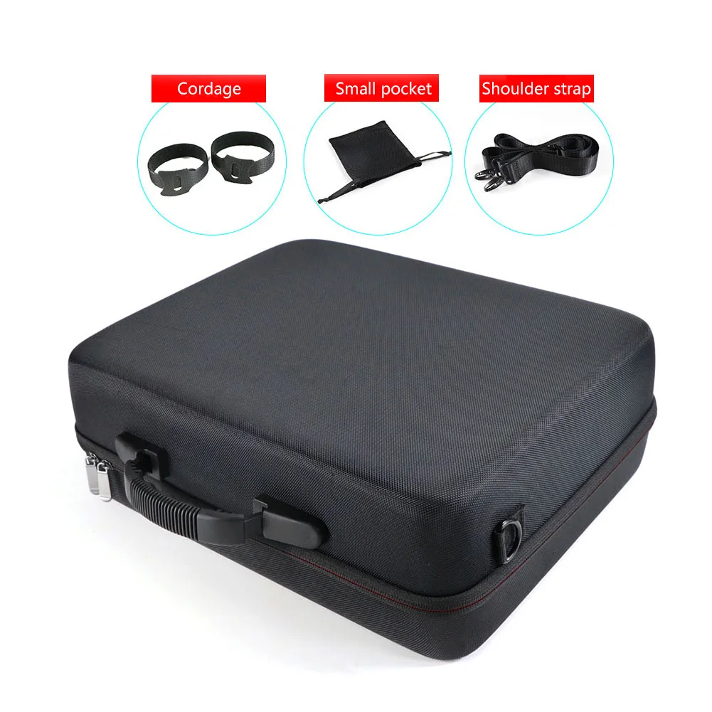 Storage Bag Black VR Glasses Travel Hard Lightweight Protective Case Outdoor Portable EVA Spectacle Controllers For Oculus Quest