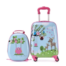 Набор чемоданов для путешествий 18 дюймов, сумка на колесиках, сумка для багажа, сумка для каюты, чемодан на колесиках, детская милая сумка на колесиках, сумка на колесиках, подарок 20 дюймов