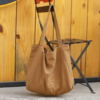 

New Fashion Women's Ladies Casual Canvas Large Capacity Handbag Shoulder Tote Shopping Bag