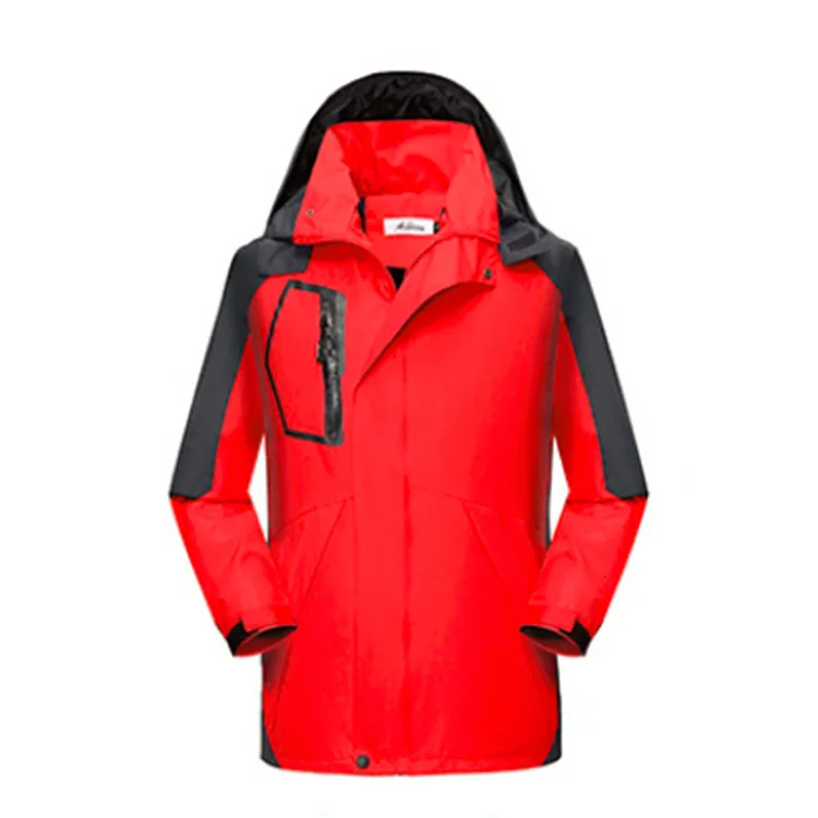 Осенний и зимний однослойный плащ куртка для мужчин и женщин Открытый водонепроницаемый и дышащий Тонкий альпинистский Тренч с капюшоном