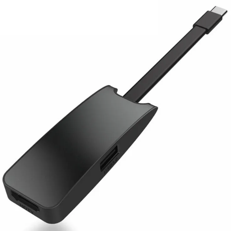 Черный BASIX USB-C Hub адаптер 3 в 1 взаимный обмен данными между компьютером и периферийными устройствами C концентратор HDMI USB3.0 Тип-C переходник с внутренней резьбой с зарядки конвертер для MacBook Тип C концентратор USB - Цвет: Черный