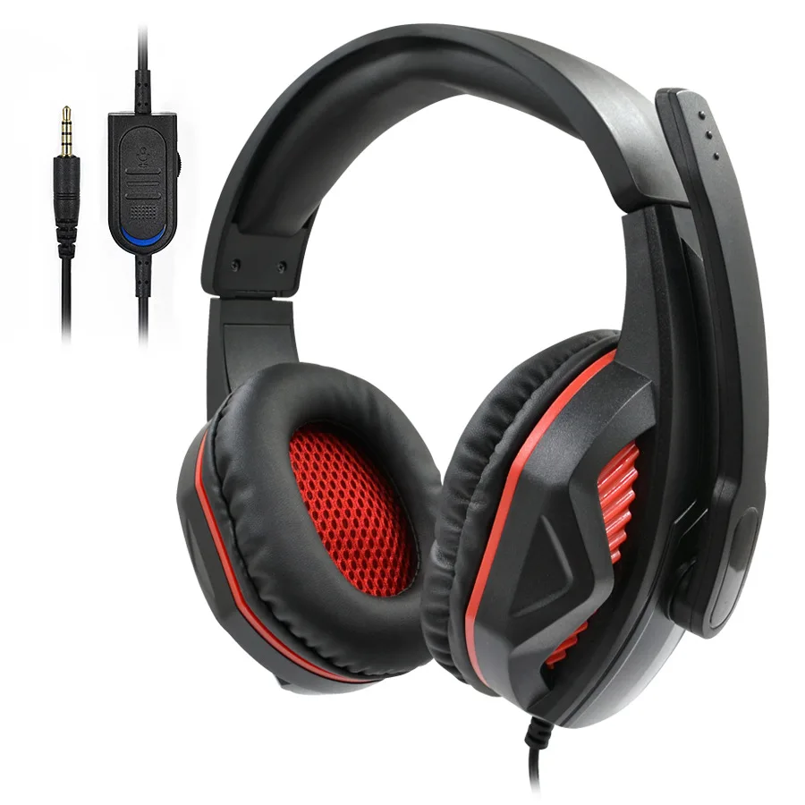 

PS4/Xbox ONE/Switch/PC/PS3 Game Bilateral Big Headphones Universal-Chat Comfortable AMD-02