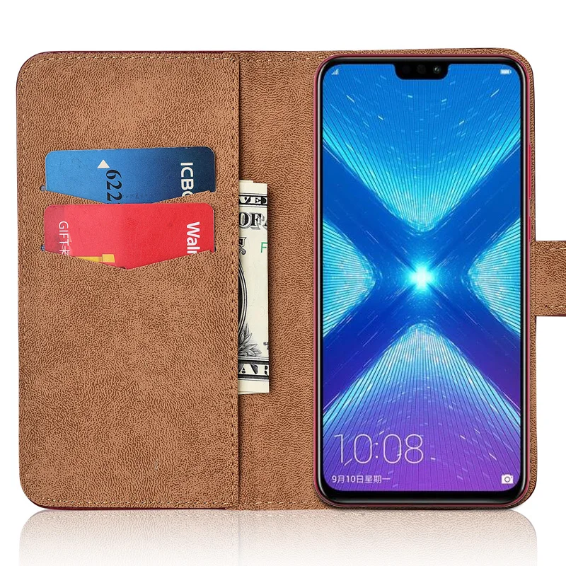 Милый чехол для huawei смартфона Honor 8X8X6 5 ''JSN L21 JSN L22 L23 L42JSN AL00 TL00 бумажник 8X