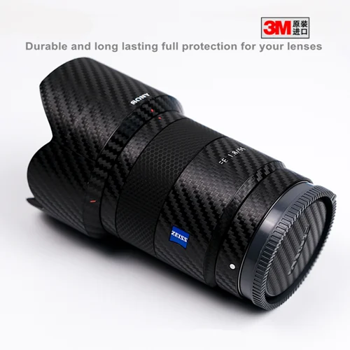 Защитный чехол для объектива sony FE 135 f1.8GM с защитой от царапин - Цвет: Carbon Black