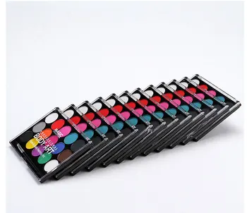 

15 Colors Art Face Makeup Cosplay Pigment Water-Soluble Party Drawing Body Paint Safe Use art supplies