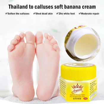 

Effective Hand Foot Crack Repair Cream Beauty Dead Skin Remover Nourish Anti Chapped 20g Anti-Drying Odor Treatment Banana Oil
