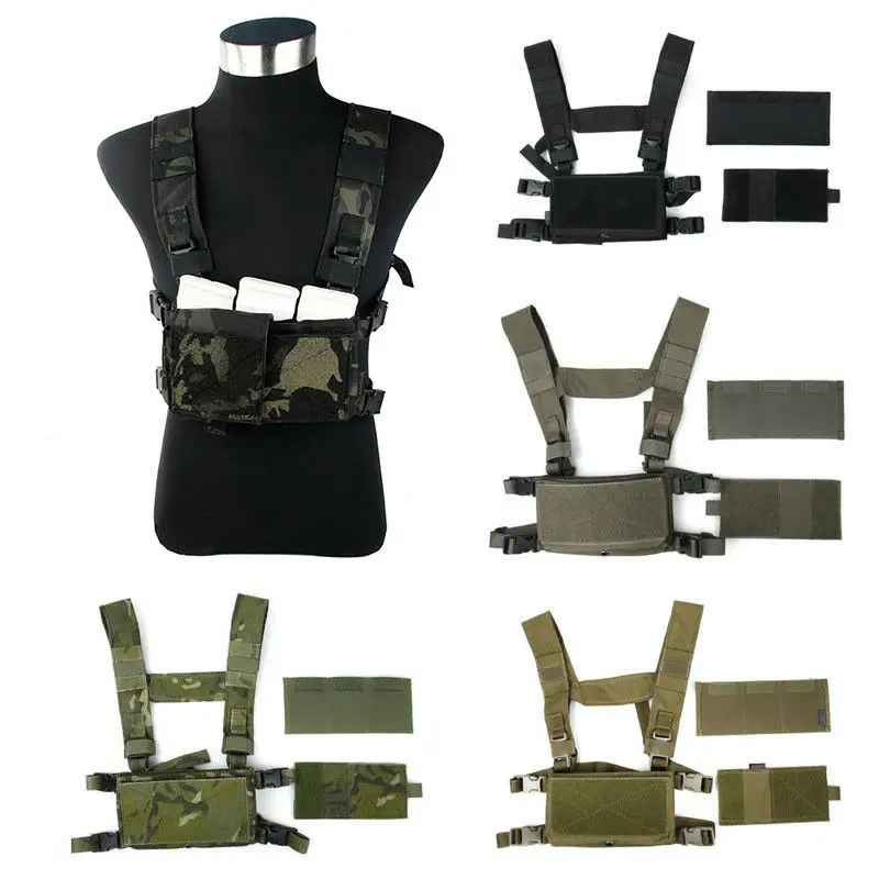 

TMC Hunting Lightweight Tactical Vest Modular Chest Rig BK/KK/MCBK/MTP/MCBK