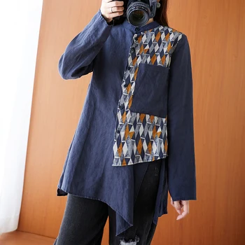 

COIGARSAM Office Lady Shirt Womens tops Spring Thin Women shirts Navy Black 6023