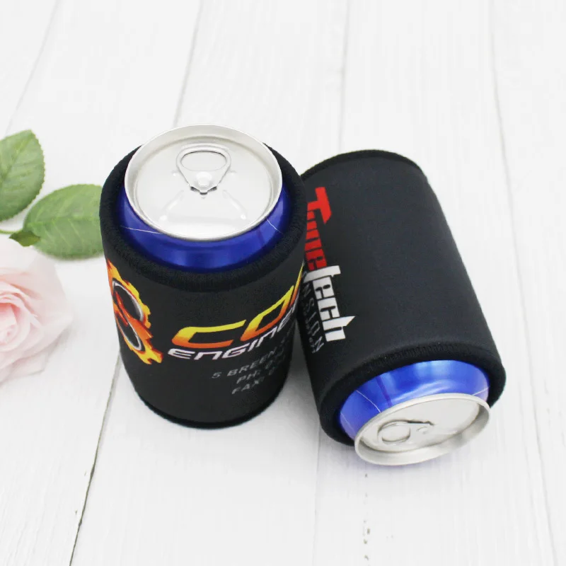 200 шт персонализированная печать Вашего логотипа Stubbies рекламные Stubby Держатели могут держатель Свадьба Stubbie для бизнеса Индивидуальные