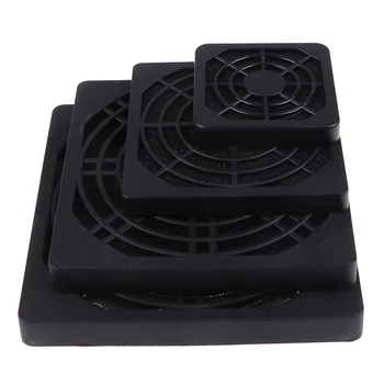 

ABS Case Fan Dust Filter Guard Grill Protector Dustproof Cover PC Computer Fans Filter Cleaning Case 40mm 60mm 80mm 92mm