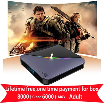 

A65X3 box for IPTV,Android 9.0,free shipping,free for life to watch,no monthly or yearly pay 8000+Global 6000+MOV adult IPTV