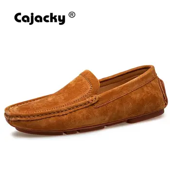 

Genuine Leather Men Loafers Breathable Slip On Men Shoes Plus Size 47 46 Mens Moccasins Comfortable Leisure Driving Loafers Men