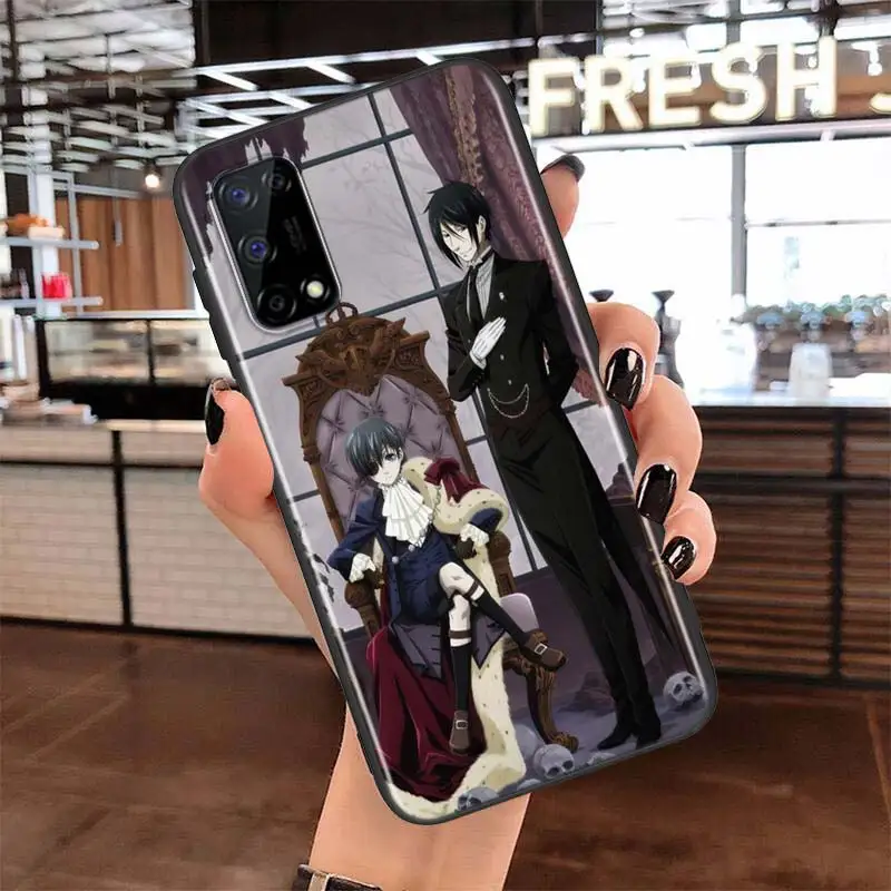 Anime Butler For OPPO A5 A9 A11X A1K A12 A12E A31 A32 A52 A53 A72 A73 A93 A94 AX7 Pro Soft Phone Case