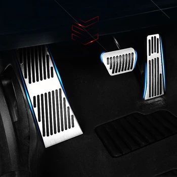 

Aluminum Alloy Car Pedal Pads Pedals Cover For BMW 5 6 Series G30 F90 G31 G32 2017 2018 2019 2020 Car Styling Accessories