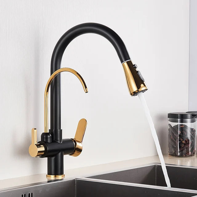 Black with Gold-C