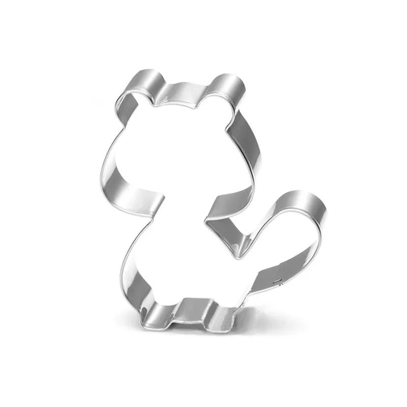 

Cookie Cutter Cat Shaped Stainless Steel Mold Sugarcraft Cake Cookies Pastry Baking Cutter Mould Cake Decorating Tools
