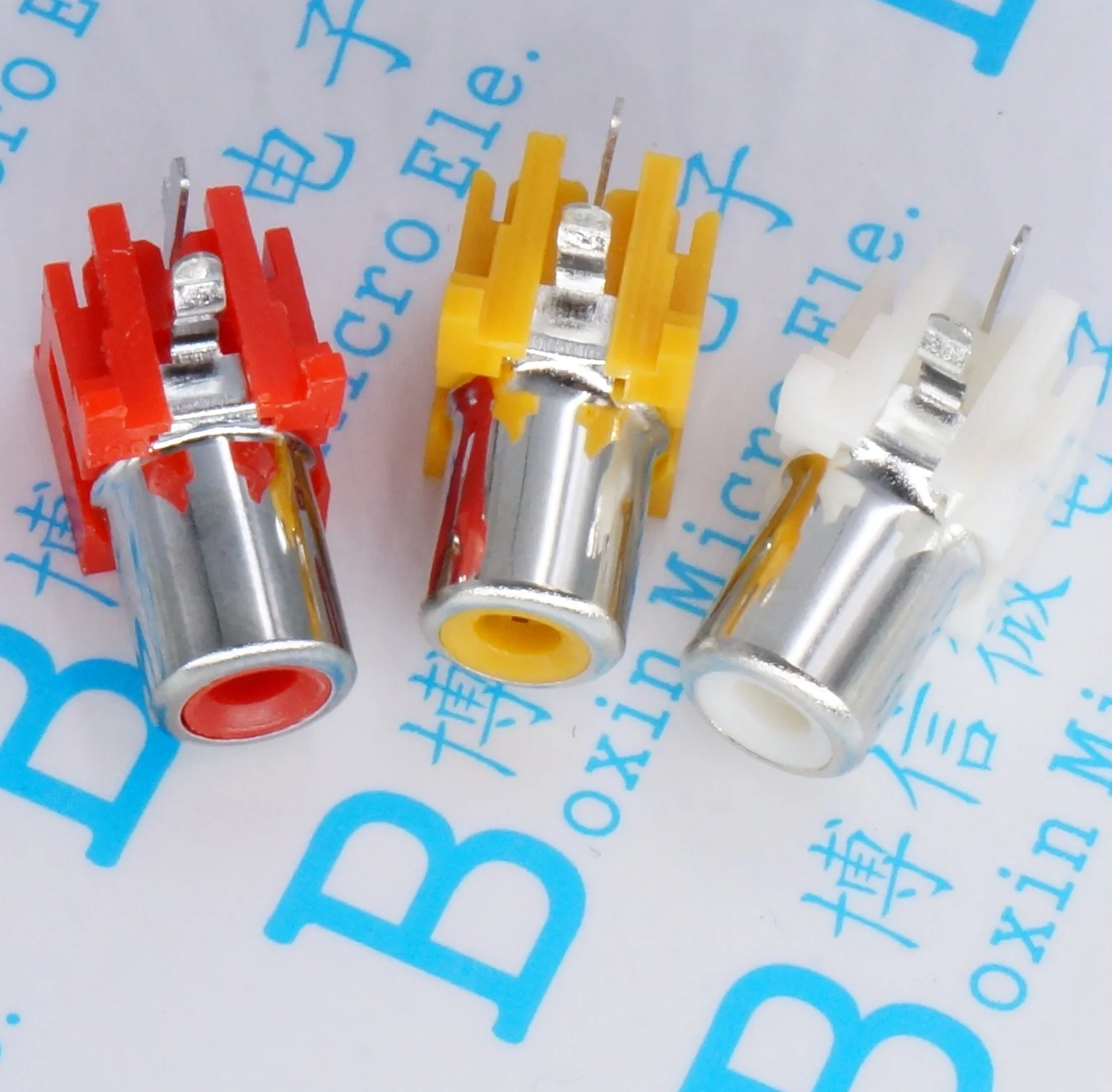 30 шт. разъем RCA 2P AV с ядром PCB сварочный тип для аудио-видео AV-8.4-5 красный белый