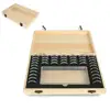 Wood Coin Case Coin Protection Capsules Holder Storage Box Container For Storing 40 Coins+100 Banknotes #W0 2