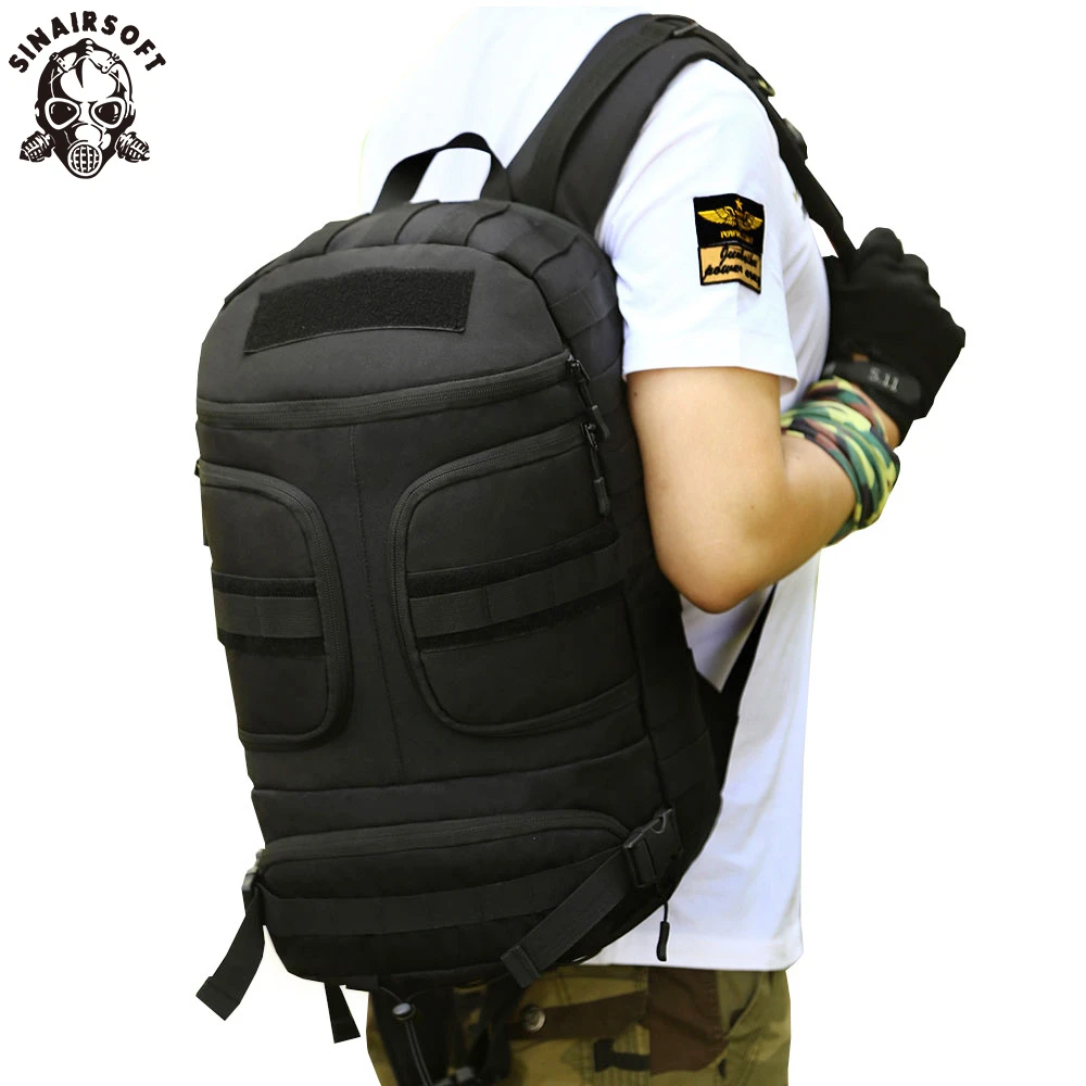 Sinairsoft 35L нейлон тактический рюкзак Для мужчин Водонепроницаемый 14 дюймов
