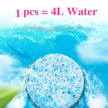 

10Pcs/Set Car Solid Cleaner Concentrated Effervescent Tablets 1Pc=4L Glass Water Window Repair Windshield Wiper Washer Detergent