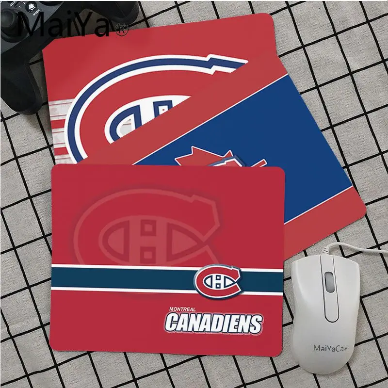 Maiya высокое качество Montreal Canadiens коврик для мыши геймерская игра коврики Лидер продаж подставка под руку мышь