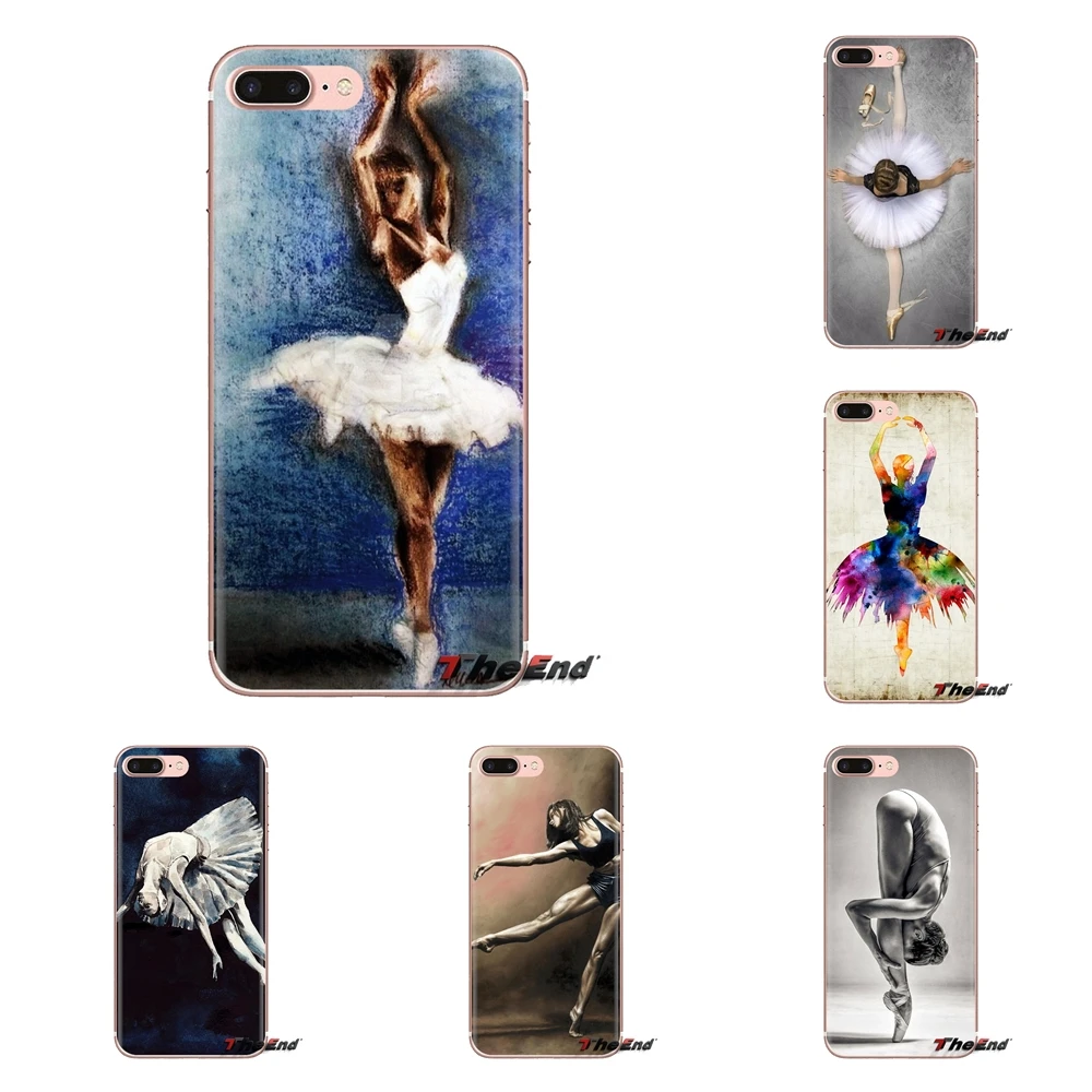 Прозрачный мягкий чехол Чехлы балетные костюмы для танцев девочек Xiaomi Redmi 4x3 3S Pro mi