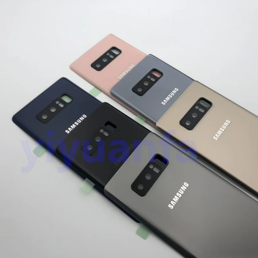 Заднее стекло для samsung Galaxy Note 8 N950 N950F N9500 запасная задняя крышка для корпуса+ стекло для камеры+ Инструменты для ремонта